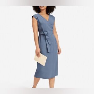 Everlane GoWeave Wrap Dress